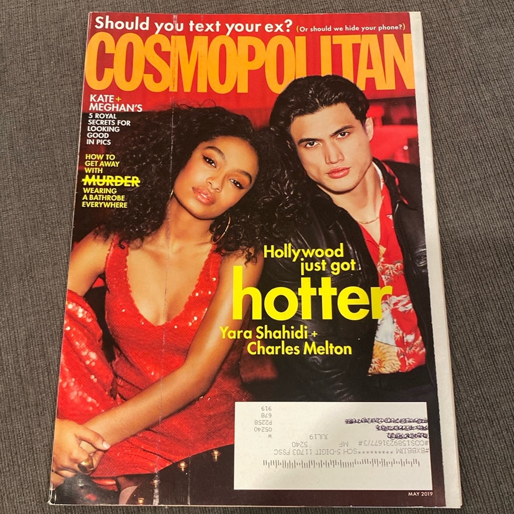 Cosmopolitan Magazine - May 2019 - Yara Shahidi & Charles Melton   fashion cosmo